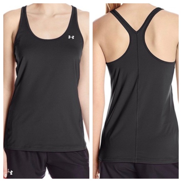 Under Armour Tops - Under Armour HeatGear Armour Racer Fitted Tank